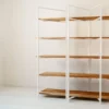 Massivholz-Bücherregal BONITO WHITE Massivholz-Bücherregal BONITO WHITE